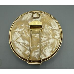Vintage Folding Ladies Travel Mirror Compact Powder Mirror